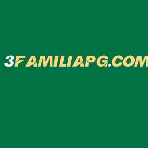 Logo da 3FAMILIAPG